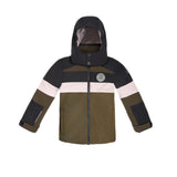 PinBina Robot Kids Jacket Corduroy (khakibrown-black-beige)