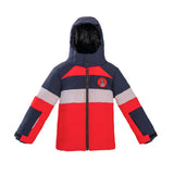 PinBina Robot Kids Jacket (red-darknavy-beige)