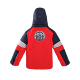 PinBina Robot Kids Jacket (red-darknavy-beige)