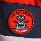 PinBina Robot Kids Jacket (red-darknavy-beige)