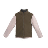PinBina 4-in-1 Adventure Kids Jacket Corduroy (khakibrown-khakibrown)