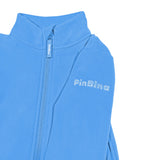 PinBina Heart Kids Fleece Jacket (dustblue)
