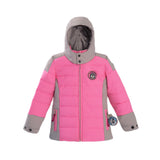 PinBina Alpine Racer Kids Jacket (beige-flashpink)