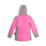 PinBina Alpine Racer Kids Jacket (beige-flashpink)