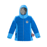 PinBina Alpine Racer Kids Jacket (lightblue-royalblue)
