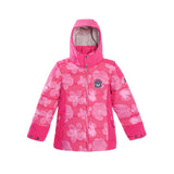 PinBina Alpine Racer Kids Jacket (fuchsia - print flower fuchsia)