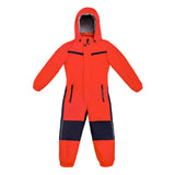 PinBina Smiley Kids Overall (red-darknavy)