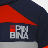PinBina Stripes Junior Jacket (red-darknavy-beige)
