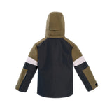 PinBina Stripes Junior Jacket Corduroy (black-khakibrown-beige)