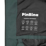 PinBina Stripes Junior Jacket (olivegreen-black-jade)