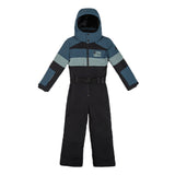 PinBina Stripes Junior Overall (black-olivegreen-jade)