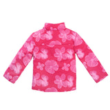 PinBina Reversible Junior Jacket (print flower fuchsia-beige)