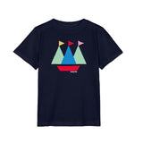 PinBina Kids Boat T-Shirt (navy)