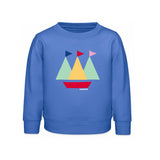 PinBina Kids Boat Sweatshirt (carolina blue)