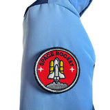 PinBina Astronaut Kids Overall (dustblue-navyblue)