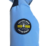 PinBina Astronaut Kids Overall (dustblue-navyblue)