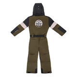 PinBina Robot Kids Overall Corduroy (khakibrown-beige-black)