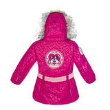 PinBina Heart Kids Jacket (embobrightfuchsia-coralpink-pearlwhite)