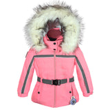 PinBina Heart Kids Jacket (coralpink-cedarbrown-pearlwhite)