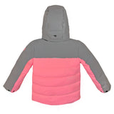 PinBina Padded Logo Junior Jacket (cedarbrown-coralpink)